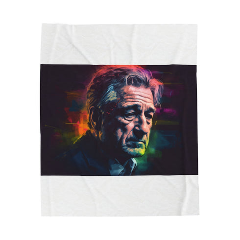 "Rob's Cozy Plush Blanket: Stay Warm and Stylish!"