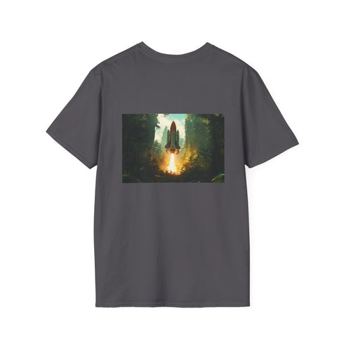 Rocket Jungle Launch T-Shirt Design