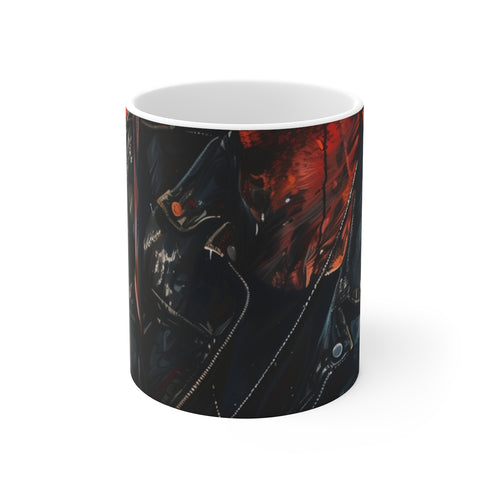 "Rockstar vibes in a mug"