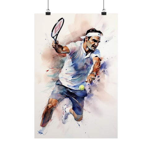 Roger Federer Poster