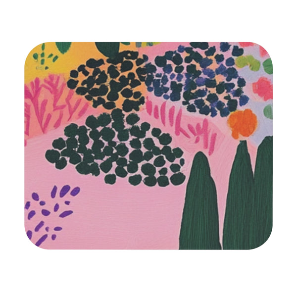 Rolling Countryside Mouse Pad Illustration