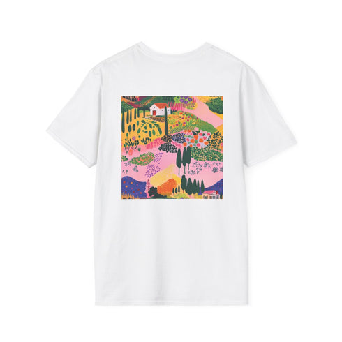 Rolling Countryside Tee: Illustrated Beauty
