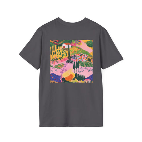 Rolling Countryside Tee: Illustrated Beauty
