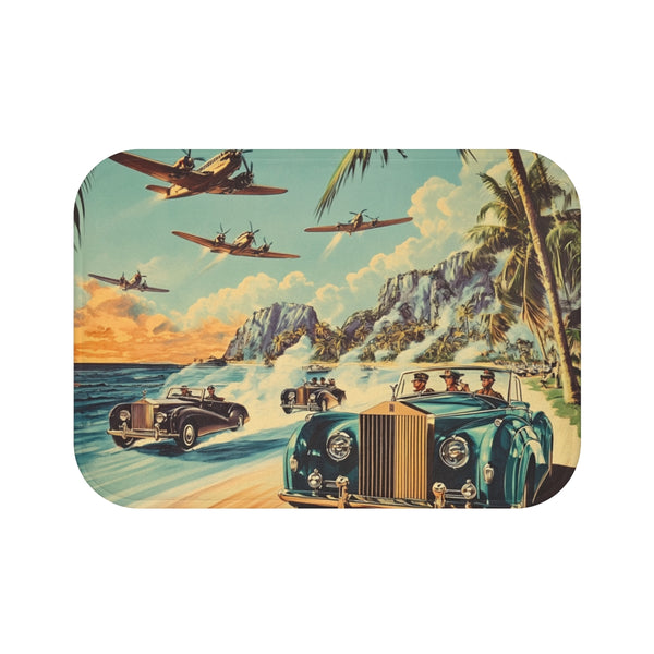 "Rolls-Royce Classic Car Bath Mat"