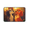 "Romantic Lady and the Tramp Desk Mat - Add Disney Magic to Your Workspace"