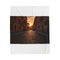 "Rome Streets Sunset Plush Blanket"