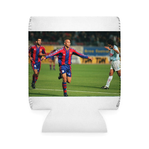 Ronaldo Nazario Barcelona Can Cooler: Keep Your Drink Cool in Style!