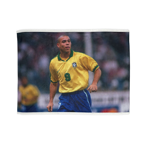 "Ronaldo Nazario Brazil Bed Cover: Dream in Style"