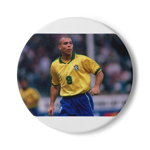 "Ronaldo Nazario Brazil Legends Coaster"