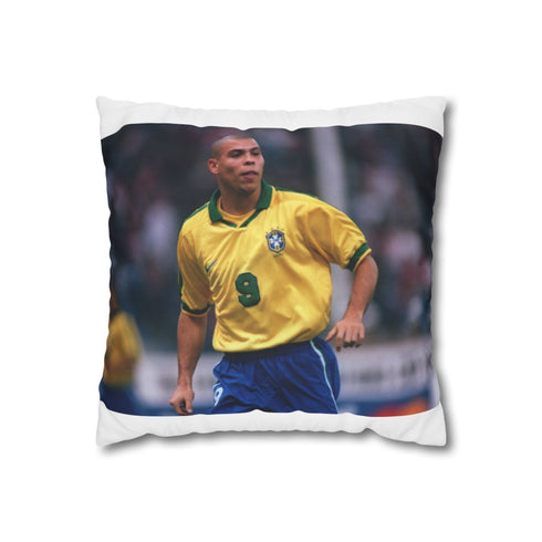 "Ronaldo Nazario Brazil Pillowcase: Ultimate Soccer Fan Essential"