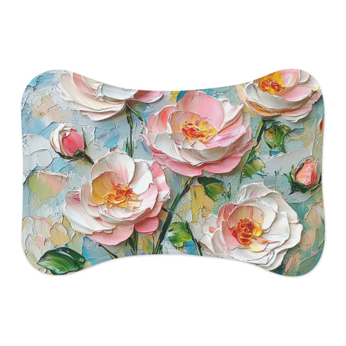 "Rose Garden Pet Mat"