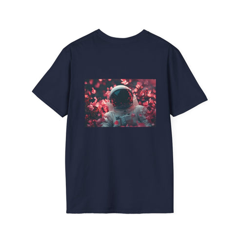 Rose Petal Spacesuit T-shirt Design