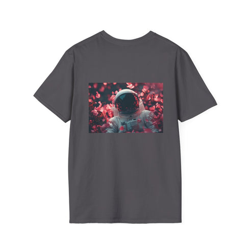 Rose Petal Spacesuit T-shirt Design