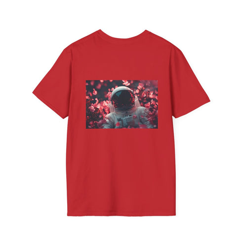 Rose Petal Spacesuit T-shirt Design