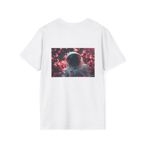 Rose Petal Spacesuit T-shirt Design