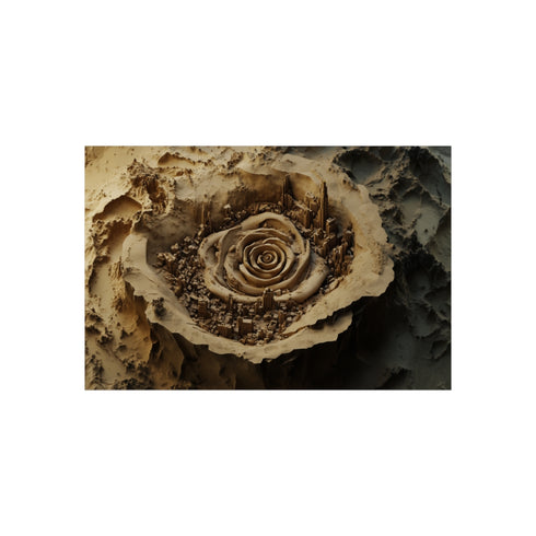 "Rose Shaped 16 Crater City"