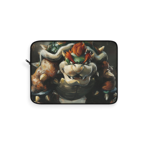 "Royal Protector: Bowser Laptop Sleeve"