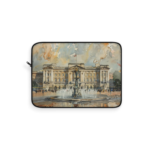 "Royal Watercolor Laptop Sleeve"