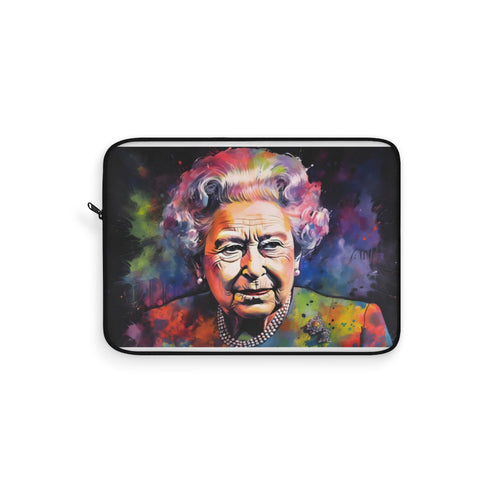 "Royal Watercolor Neon Laptop Sleeve"