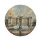 "Royal Watercolor Palace Rug: Enchanting"