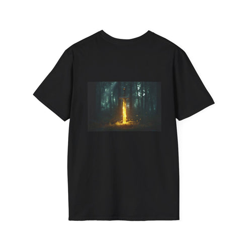 Runic Sword Forest Glow T-Shirt