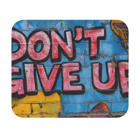 Rustic Brick Wall Mouse Pad