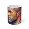 "Ryan Reynolds Watercolor Mug: A Splash of Hollywood Charm!"