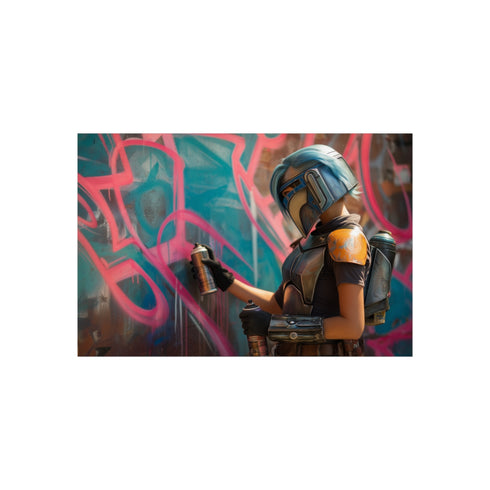 Sabine Wren Galactic Graffiti Poster