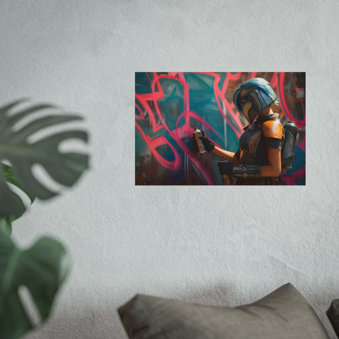 Sabine Wren Galactic Graffiti Poster
