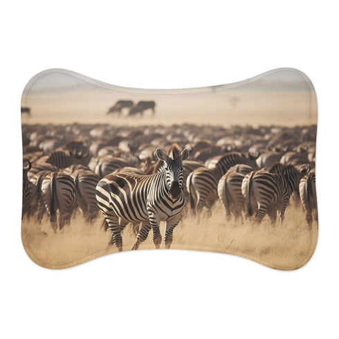 "Safari-inspired Serengeti Pet Mat"