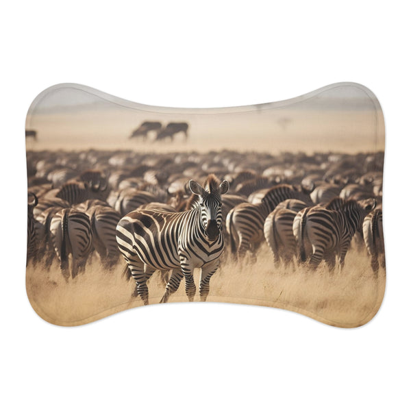 "Safari-inspired Serengeti Pet Mat"