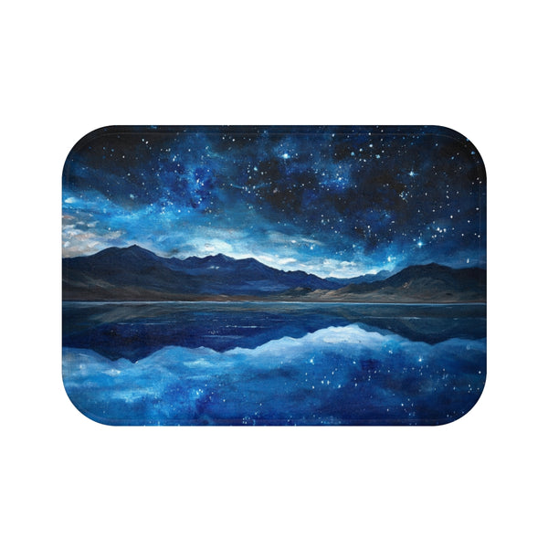 "Salar de Uyuni Inspired Bath Mat"