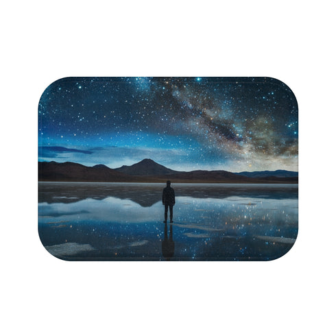 "Salt Flats Oasis Bath Mat"
