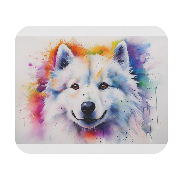 Samoyed Pup Playtime Mouse Pad