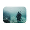 Samurai Ghost Bath Mat Decor
