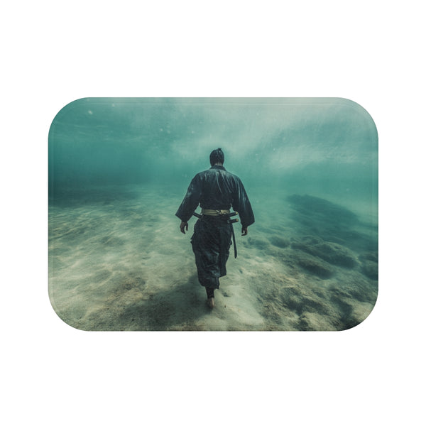 Samurai Ghost Bath Mat Ocean