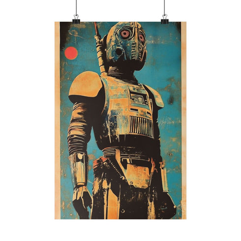 "Samurai Star Wars: Retro Futurism"