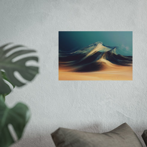 Sand Dune Wave Crashing Glitch