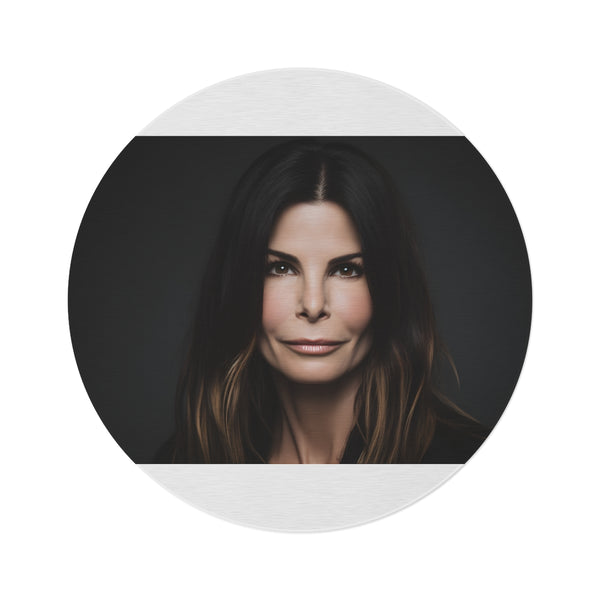 "Sandra Bullock Inspired Round Rug"