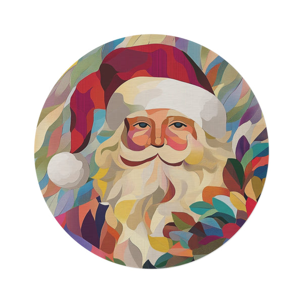 Santa Claus Pop Art Rug