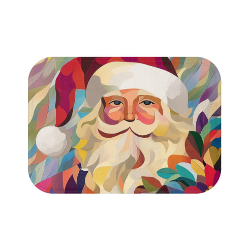 "Santa Claus Wonderland Bath Mat"