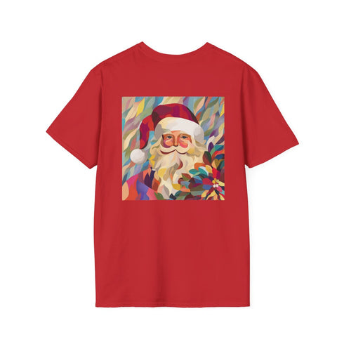 Santa Profile Pop Art Shirt