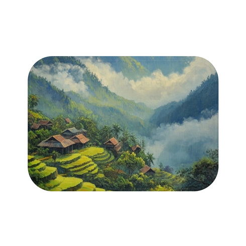 "Sapa Countryside Bliss Bath Mat"