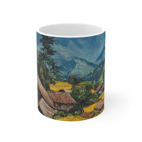 "Sapa Countryside Bliss Coffee Mug"