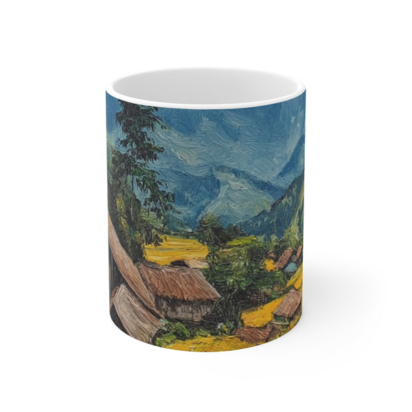 "Sapa Countryside Bliss Coffee Mug"