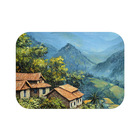 "Sapa Countryside Masterpiece Bath Mat"