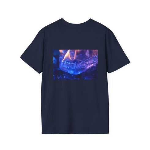 Sapphire Flames Crystal Bones Shirt