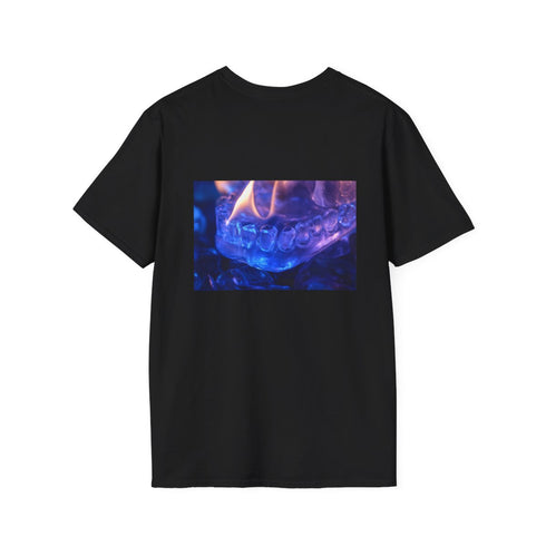 Sapphire Flames Crystal Bones Shirt