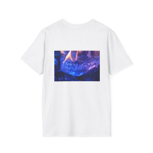 Sapphire Flames Crystal Bones Shirt