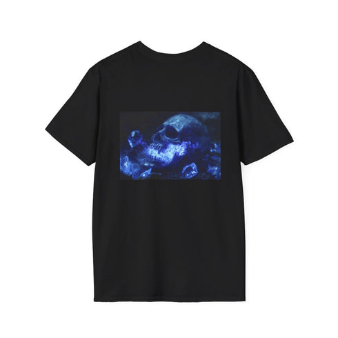 Sapphire Flames Crystal Bones Tee